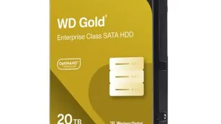 Жесткий диск WD Gold WD202KRYZ 20 ТБ, 3.5" SATA/600, 7200 об/мин для корпоративных систем
