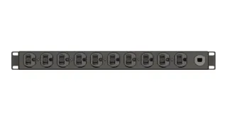 PDU Vertiv Geist Basic VP9563 1U Rack-mountable – 10 розеток NEMA 5-20R, вход NEMA 5-20P, 120В/20А, 1900Вт