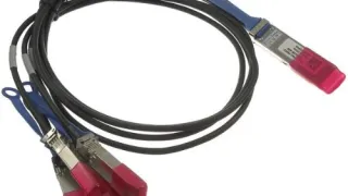 Аксессуар Dell Networking: Кабель 100GbE QSFP28 на 4xSFP28 DAC Breakout, пассивный, 2 метра (470-ABQF)