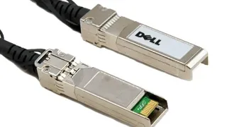 Кабель Dell Networking QSFP+ to QSFP+ 40GbE Passive Copper Direct Attach Cable - 0.5 метра (1.6 фута) для высокоскоростных подключений