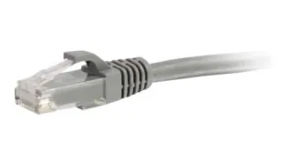 Аксессуар C2G Кабель Ethernet Cat6 UTP 15 футов (4.57 м) Snagless, серый, для высокоскоростных сетей