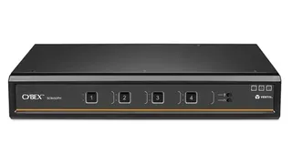 KVM-переключатель Vertiv Avocent Cybex SC900 Secure Dual Head 4 Port Universal Video 4K NIAP 4.0 TAA (SC945DPH-400)