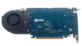 Аксессуар Dell Ultra-Speed Drive Quad FH Bracket PCIe Card – контроллер для 4x M.2 NVMe SSD, совместим с рабочими станциями Dell Precision 5860, 7875, 7960, 7960XL, 7960R