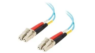 Оптоволоконный кабель C2G 15м LC-LC 10Gb 50/125 Duplex Multimode OM3 Aqua – Надежность для 10-гигабитных сетей