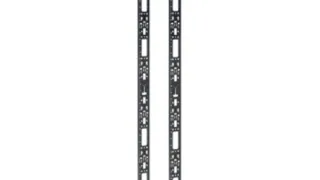 Аксессуар APC NetShelter AR7552: Вертикальный кабельный органайзер для стоек NetShelter SX 45U, черный, 2064 мм