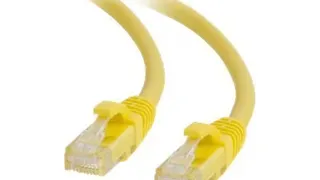 Кабель сетевой C2G Cat6a UTP Ethernet 10 футов (3 м) Snagless, желтый – патч-корд RJ-45 для 10 Гбит/с сетей с поддержкой PoE (MPN: 50750)