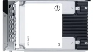 SSD-накопитель Dell 1.92TB SAS 24Gbps ISE Read Intensive 512e 2.5in Hot-plug 1WPD для высокопроизводительных серверных систем