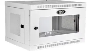 Стоечный шкаф Eaton Tripp Lite SmartRack SRW6UWG 6U настенный, низкопрофильный, 19", белый, с акриловым окном, до 90 кг