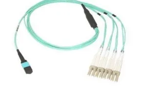 Аксессуар Dell Networking: MPO-4xLC оптоволоконный кабель OM4, 5 метров, активный, для высокоскоростных сетей 10GBase