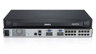 KVM-переключатель Dell Analog DAV2216 - 16 портов RJ-45, 2 локальных пользователя, TAA Compliant, 1U