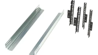 Аксессуар: Монтажные рельсы APC AR8006A для стоек NetShelter SX 600mm и SV 600/800mm, черные, нагрузка до 200 фунтов