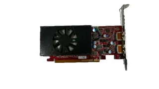 Видеокарта Dell AMD Radeon RX 6300 2GB GDDR6 - Half Height, PCIe 4.0x4, 2x DisplayPort