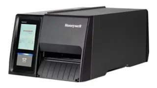 Принтер Honeywell PM45A промышленный термотрансферный монохромный для печати этикеток с Ethernet и сенсорным дисплеем, разрешение 300 dpi, для рынка США