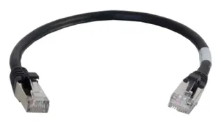 Сетевой кабель C2G Cat6a Snagless Shielded (STP) 1 фут, черный
