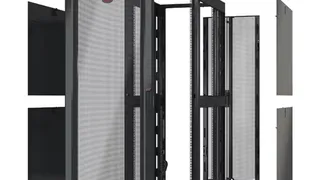 Стоечный шкаф APC NetShelter SX 42U 19" без дверей, черный, 1991H x 600W x 1070D мм, TAA-совместимый для серверов и сетевого оборудования