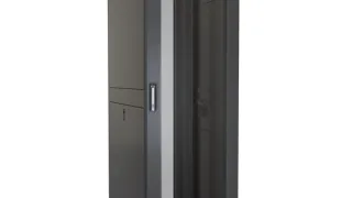 Стоечный шкаф Vertiv VR3100 42U 19" для серверов и оборудования, 600x1100мм, до 3000 фунтов статической нагрузки