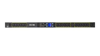 PDU Eaton Metered Input EMI103-10 для стойки, 0U/21U, 3.84 кВт, 20 розеток (18xC13, 2xC19), с точным учетом энергопотребления.
