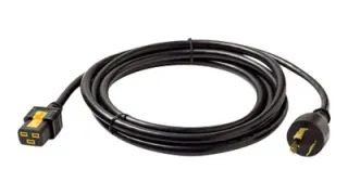 Аксессуар: Кабель питания APC NetShelter AP8752, фиксирующий, IEC C19 на NEMA L5-20P, 3.0м для стоечных PDU и серверов