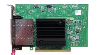 Аксессуар Dell Intel® E810 Quad Port 10/25GbE SFP28 Адаптер, PCIe Full Height – Высокоскоростное сетевое решение для серверов