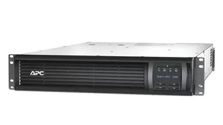 ИБП APC Smart-UPS Line Interactive 2200VA Rackmount 2U 120V (SMT2200RMUS) с 8 розетками NEMA, функцией AVR и информативным LCD-дисплеем. TAA-совместимый.