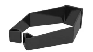 Аксессуар Vertiv VRA1004 – Безвинтовой кабельный органайзер "Lobster Claw" (10 шт.), черный, для стоек Vertiv VR Rack