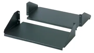 Полка для стойки APC AR8422 двухсторонняя фиксированная для 2-постовых стоек, 3U, черная, до 113 кг