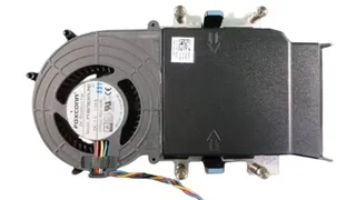 Система охлаждения Dell Heatsink Assembly с безгалогенным вентилятором-нагнетателем (MPN 27H4V) – надежное решение для поддержания оптимальной температуры компонентов.
