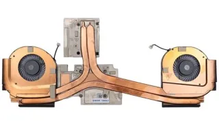 Система охлаждения Dell D1HY2: Сборка радиатора и вентилятора для процессора Dell