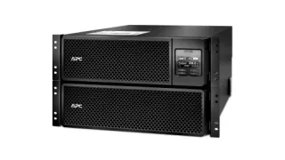 Источник бесперебойного питания APC Smart-UPS SRT10KRMXLT30 10кВА/10кВт Rackmount 6U, Online, 208В, 6x NEMA L6-30R, с сетевой картой и комплектом рельсов