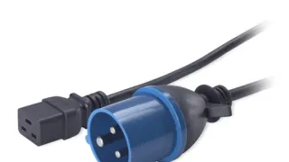 Кабель питания APC NetShelter AP9876 C19 - IEC309 16A, 2.5м, для PDU и серверов