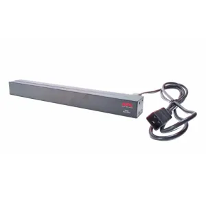 PDU APC NetShelter Basic Rack 3.68kVA, 1U, 12x C13 розеток, вход C20, 3.7кВт (230В) / 3.3кВт (208В)