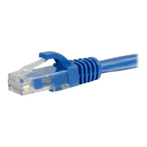 Сетевой кабель C2G Cat6a UTP Snagless, 30 футов, синий, RJ-45, медь, для надежных сетевых подключений