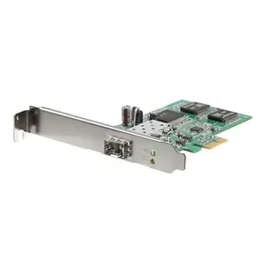 Сетевая карта StarTech.com PEX1000SFP2 PCI Express x1 Gigabit Ethernet SFP с низкопрофильной планкой