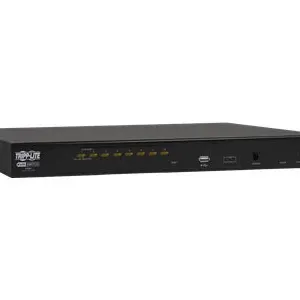 KVM Switch Eaton Tripp Lite NetDirector B022-U08 8-портовый 1U Rack-Mount, TAA-совместимый, с поддержкой разрешений до 2048x1536 и универсальными подключениями USB/PS/2