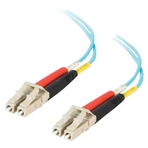 Сетевой кабель C2G 6м LC-LC 10Gb OM3 Duplex Multimode 50/125 Aqua – для высокоскоростных соединений