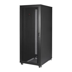 Стоечный шкаф APC NetShelter SV 42U, 800x1060мм, черный – надежное решение для серверной с улучшенным кабель-менеджментом и 5-летней гарантией.