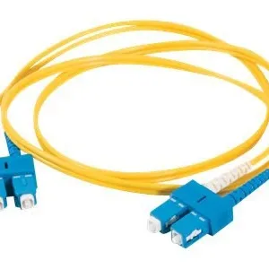 Аксессуар: Оптический кабель C2G 7м SC-SC 9/125 OS1 Duplex Singlemode, PVC, желтый