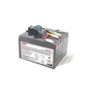 Аксессуар APC RBC48 - Сменный аккумуляторный картридж для ИБП Smart-UPS, 24В 7Ач свинцово-кислотный, горячая замена, 2 года гарантии