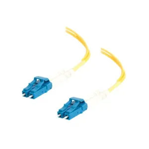 Оптоволоконный кабель C2G 1м LC-LC 9/125 OS2 Duplex Single-Mode Yellow для Gigabit Ethernet