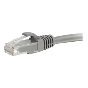 Сетевой кабель C2G Cat6a UTP Snagless, 35 футов, серый – медный патч-корд RJ-45 с позолоченными коннекторами для высокоскоростных сетей