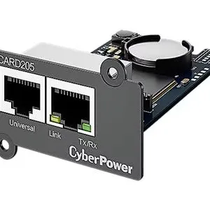 Аксессуар CyberPower RMCARD205 – Карта удаленного управления для ИБП и PDU, Fast Ethernet, 2x RJ-45