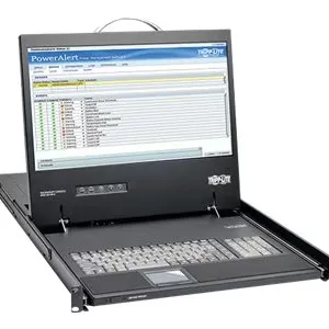LCD Rack Console Eaton Tripp Lite B021-000-19-HD 1U с 19" LCD, DVI/VGA и USB, TAA-совместимый