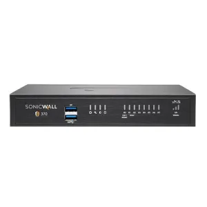 Сетевой экран SonicWall TZ370 – NGFW для малого и среднего бизнеса, 8x Gigabit Ethernet, настольный/стоечный форм-фактор