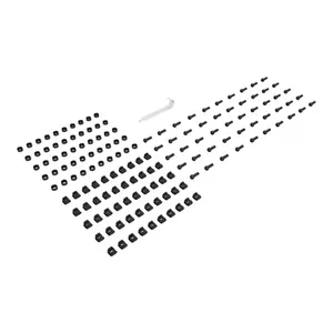 Крепление для сетевого оборудования Dell KVM 1U для FPM185, металлическое