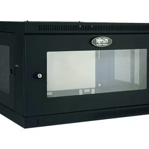 Аксессуар: Стоечный шкаф Eaton Tripp Lite SmartRack SRW6UG 6U настенный, низкопрофильный, с акриловым окном, глубина 16.5"