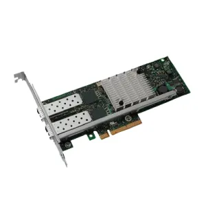 Аксессуар Dell Intel Ethernet X520 DP 10Gb DA/SFP+ – двухпортовый сетевой адаптер PCI Express для серверов PowerEdge, низкопрофильный