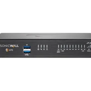 Межсетевой экран SonicWall TZ470 Gen 7 – Высокодоступный NGFW с 8x 2.5GbE портами, SFP+, Capture ATP и RTDMI