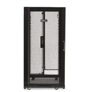 Шкаф стоечный Dell Netshelter SX 24U Half Rack - 19", 600мм x 1070мм, черный, с боковыми панелями и дверью