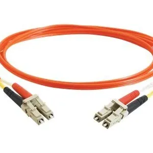 Оптический патч-корд C2G 2м LC-LC 62.5/125 OM1 Duplex Multimode — оранжевый, для Fast/Gigabit Ethernet, с усиленной защитой от механических воздействий
