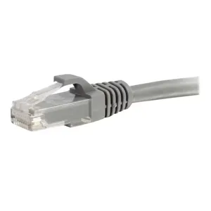 Патч-корд C2G Cat6a Snagless UTP, 3 фута (0.91 м), серый, с позолоченными RJ-45 коннекторами и медным проводником